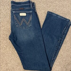 Wrangler Women's Dark Blue Boot Cut Jeans